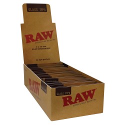 Caja Raw Glass Tips Flat