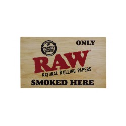 Pegatina Raw Only Smoked...