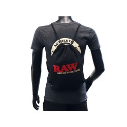 Raw Drawstring Bolso